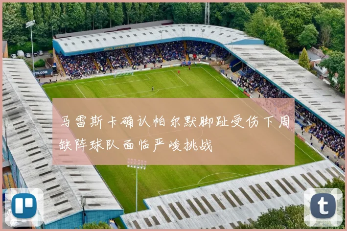 马雷斯卡确认帕尔默脚趾受伤下周缺阵球队面临严峻挑战